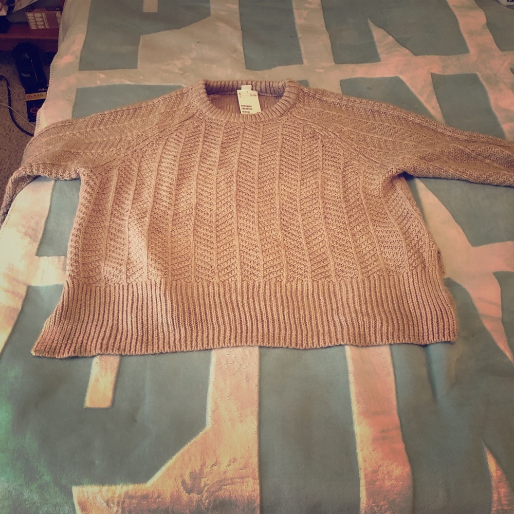 Tan sweater